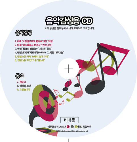 음악쟁이CD (2015년 1월~3월)